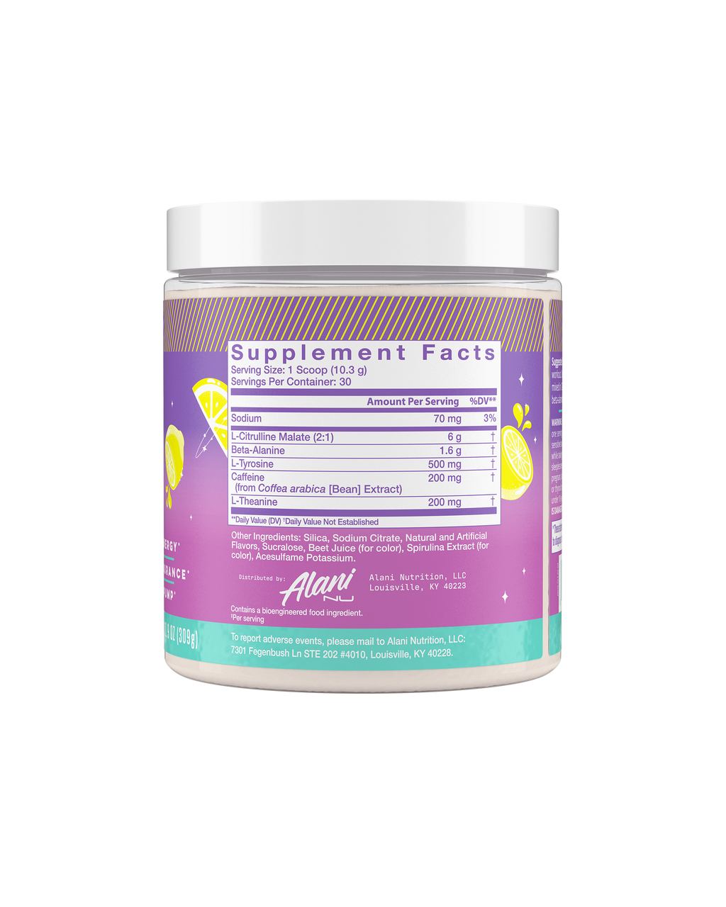 pre-workout - galaxy lemonade